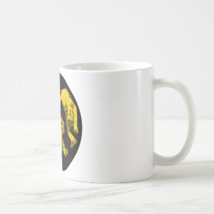 Xian China 2002 Gold Ghost Tigers Black Circle Tra Coffee Mug