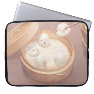 Xiao Long Bao Cute Illustration Laptop Sleeve