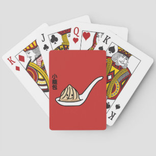 Xiaolongbao Chinese Soup Dumpling Dim Sum Bun Playing Cards