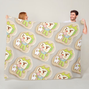 XiaoTieJun Icing Cookies Fleece Blanket