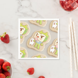 XiaoTieJun Icing Cookies Napkin