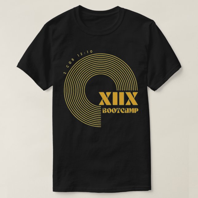 XIIX Bootcamp Race Track Retro Premium  T-Shirt (Design Front)