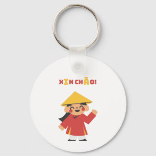 XIN CHÀO! Vietnam Keychain