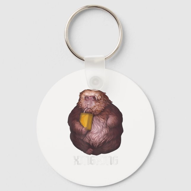 Xing Xing Funny Meme – Viral Trend Funny _1  Key Ring (Front)