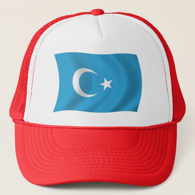 Xinjianj Uigur Flag Hat (Front)