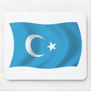 Xinjianj Uigur Flag Mousepad