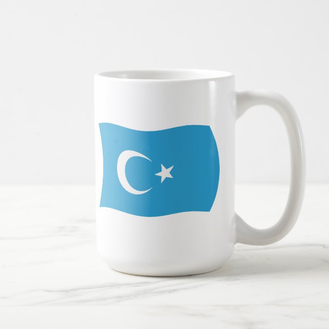 Xinjianj Uigur Flag Mug (Right)
