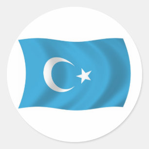 Xinjianj Uigur Flag Sticker