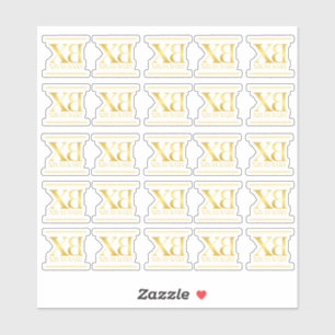 Xiras Baby for baby shoes custom-cut vinyl label