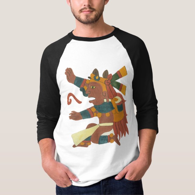 Xiuhtecuthli - Mayan Aztec creator god 01 T-Shirt (Front)