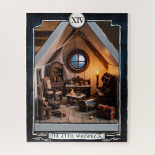 XIV The Attic Whisperer – Hush Now, Tarot Jigsaw Puzzle