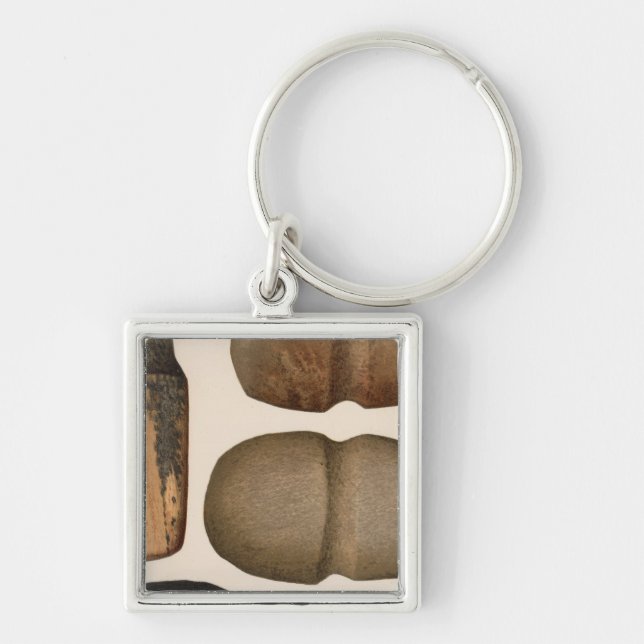XIX Stone implements, New Mexico Key Ring (Front)
