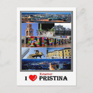 XK Kosovo - Pristina - Postcard