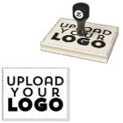 XL Business Logo Custom 4x5 Rubber Wooden Stamp