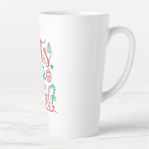 Xmas Art Let Get Baked Latte Mug