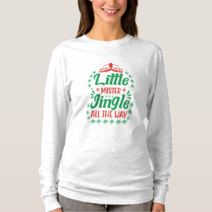 Xmas Art Little Mister Jingle All The Way T-Shirt
