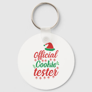 Xmas Art Official Cookie Tester Key Ring
