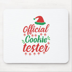 Xmas Art Official Cookie Tester Mouse Pad