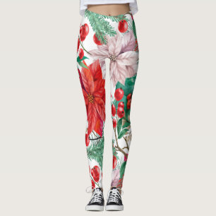 Xmas Bathroom Wall Decor Leggings