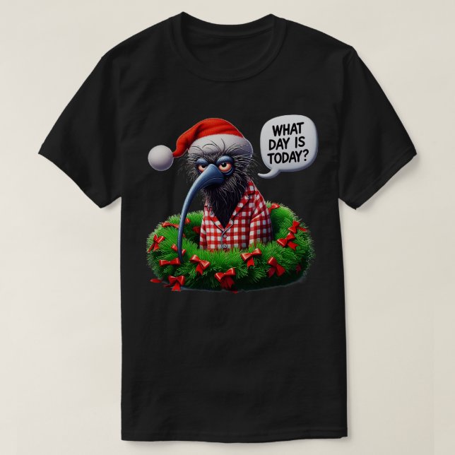 Xmas Bin Chicken 1 T-Shirt (Design Front)