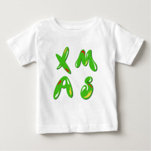 Xmas Bubble Text      Baby T-Shirt
