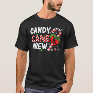 Xmas Candy Canes Crew Christmas Candy Lover Matchi T-Shirt
