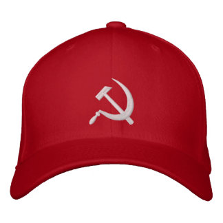 Xmas CCCP Серп и Молот Sickle & Hammer ロシア Embroidered Hat