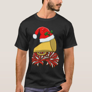Xmas Cheerleading Cheerleading Santa Christmas T-Shirt