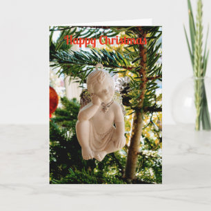 Xmas cherub card