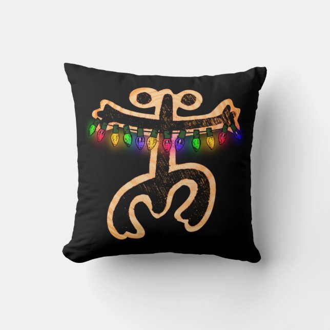 Xmas Coqui Taino   Cushion (Front)