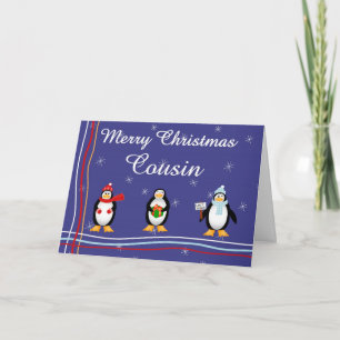 Xmas Cousin Holiday Card