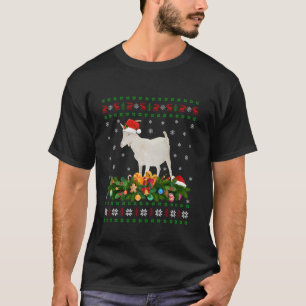 Xmas Decoration Ugly Santa Chamois Christmas T-Shirt