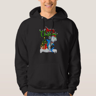 Xmas Decorations Santa Hammerhead Shark Christmas Hoodie
