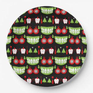 Xmas Dental Doctor Gifts Paper Plate