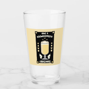 xmas eggnog punch glass