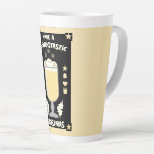 xmas eggnog punch latte mug