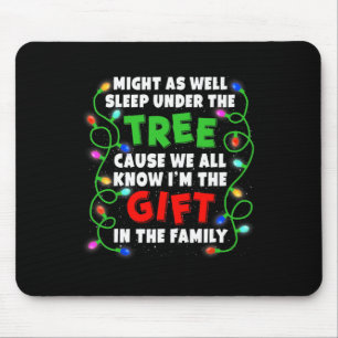 Xmas Family Christmas Might Fun As Well Sleep Unde Mouse Pad