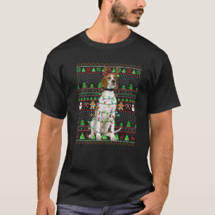 Xmas Family Matching Reindeer Ugly English Pointer T-Shirt