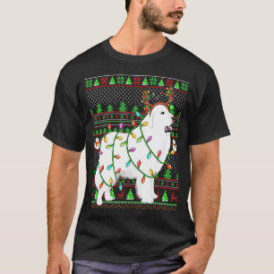 Xmas Family Matching Reindeer Ugly Great Pyrenees T-Shirt