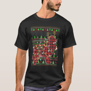 Xmas Family Matching Reindeer Ugly Great Pyrenees T-Shirt