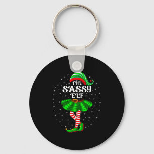 Xmas Family Matching Women Girls Mom The Sy Elf Ch Key Ring