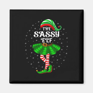 Xmas Family Matching Women Girls Mum The Sy Elf Ch Magnet