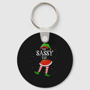 Xmas Family Matching Women Girls The Sy Elf Christ Key Ring
