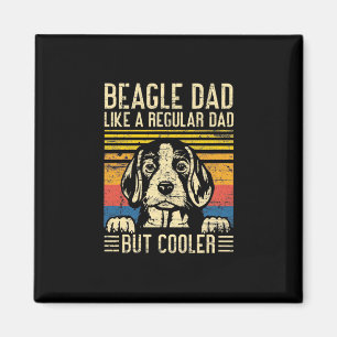 Xmas Gift Beagle Dog Dad Magnet