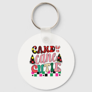 Xmas Gift Candy Cane Cutie Key Ring