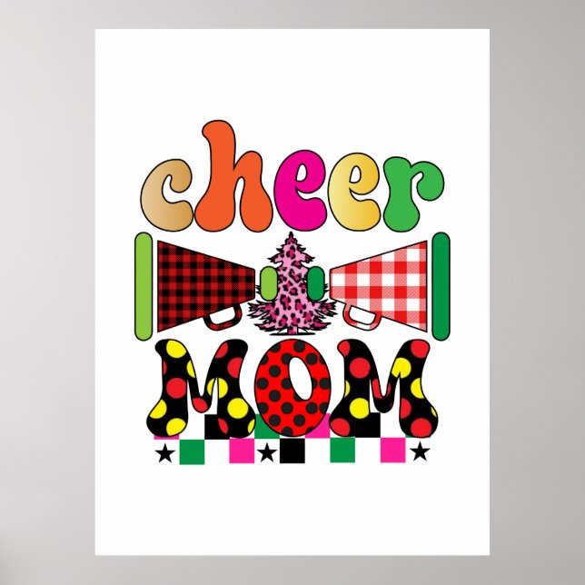 Xmas Gift Cheer Mum Poster (Front)