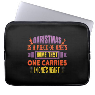 Xmas Gift Christmas Is A Piece Laptop Sleeve