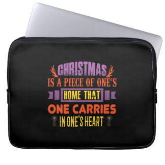 Xmas Gift Christmas Is A Piece Laptop Sleeve