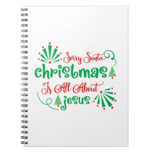 Xmas Gift Christmas Is All Notebook