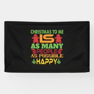 Xmas Gift Christmas To Me Banner